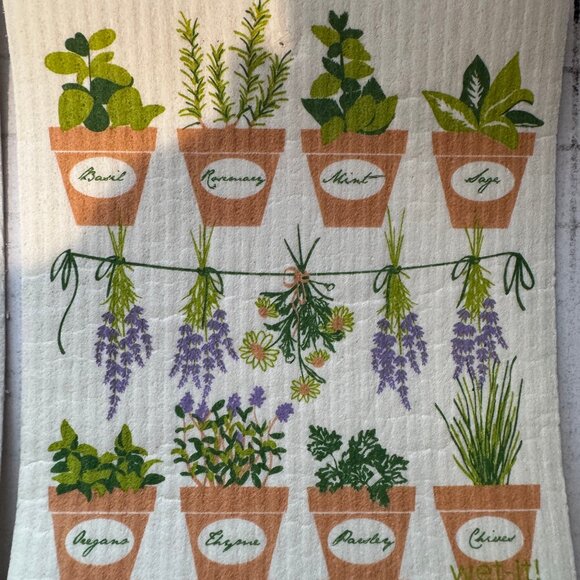 Wet-It! Swedish Treasures Dishcloth & Cleaning Cloth -Set of 2 - Picture 4 of 4